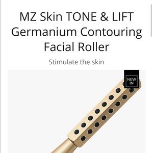 Uplifting massaging beauty roller. Color red